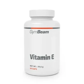 Vitamín E (tokoferyl) - GymBeam (bez příchuti, 60 kaps.) (28352-1-unflavored)