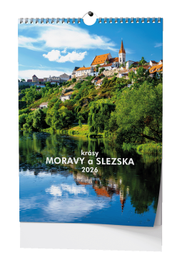 Nástěnný kalendář 2026 Baloušek - Krásy Moravy a Slezska