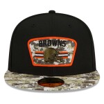 New Era Pánská kšiltovka Cleveland Browns NFL 2021 On-Field Salute to Service 59FIFTY Fitted Velikost: 7 1/4