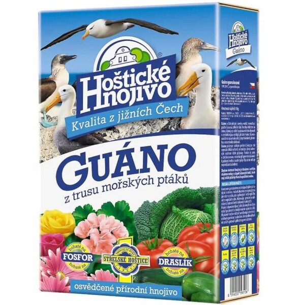 Hoštické hnojivo - Guáno 1 kg