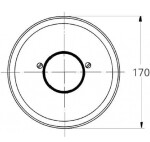 GROHE - Náhradní díly Vrchní kryt, chrom 46062000