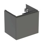 GEBERIT - Acanto Umyvadlová skříňka, 59x54x48 cm, 1 zásuvka, lávová 503.003.JK.1