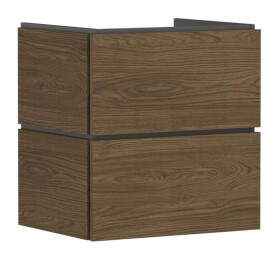 HANSGROHE - Xilesa E Umyvadlová skříňka, 62x58x47 cm, 2 zásuvky, kašmírový dub 54254550