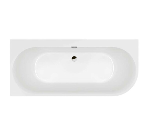 VILLEROY & BOCH - Oberon 2.1 Vana 180x80 cm, levá, alpská bílá UBQ180OBN9CL00VD01