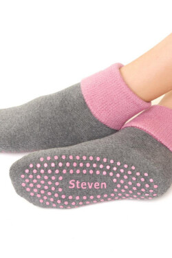 SOCK ABS 038 MELANŽOVĚ ŠEDÁ 26-28