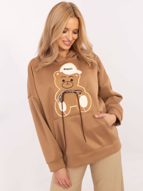 Mikina DHJ BL A8695.65P camel jedna velikost