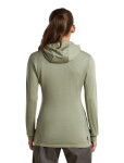 ICEBREAKER Wmns Merino 260 Quantum IV LS Zip Hood, Lichen (vzorek) velikost: S
