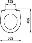 JIKA - Lyra plus WC sedátko, duroplast, bílá H8933803000631