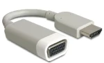 Delock adaptér HDMI A samec na VGA samice / 15cm (65469)