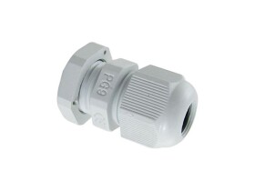 Kabelová průchodka PG-9 pro kabel 4-8mm bílá