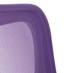 Dětská židle, výškově nastavitelná, fialová síťovina, KA-K2008 PUR