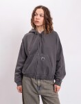 Carhartt WIP W' Hooded Hoggard Jacket Black garment dyed XS