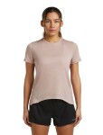 ICEBREAKER Wmns Mer 125 Cool-Lite Speed SS Slit Back T, Pink Quartz (vzorek) velikost: S