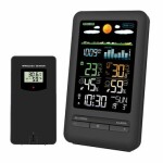 Solight TE87 meteostanice / barevný LCD / vnitřní/venkovní teplota a vlhkost / tlak / RCC (8592718036553)