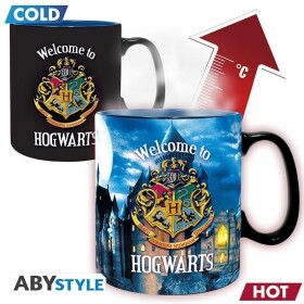 Harry Potter Hrnek měnící keramický - Bradavice 460 ml