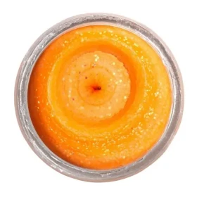 Berkley Těsto Powerbait Natural Glitter Trout Dough Cheese Fluo Orange 50g (1633590)