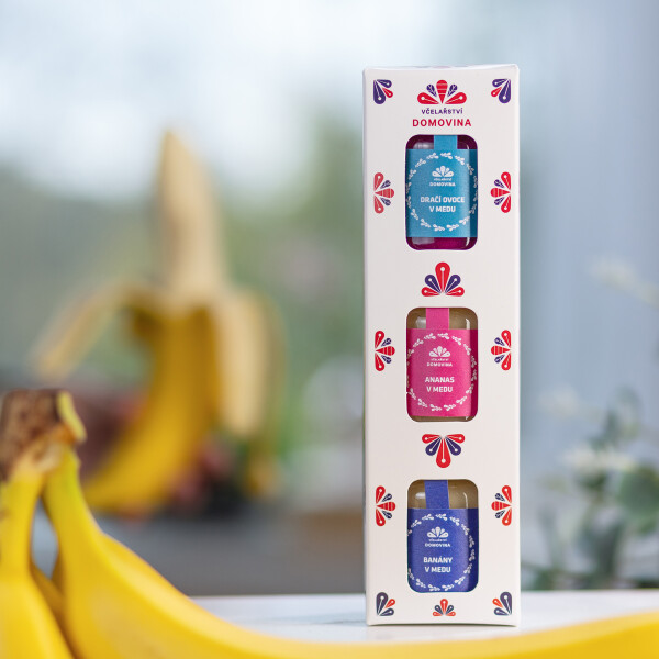 Včelařství Domovina Tropikáno 3x75 g - dárkové balení