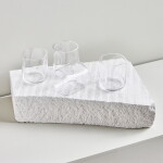 House Doctor Sklenice Sand Clear 250 ml – set 4 ks, čirá barva, sklo