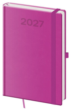 Diář 2027 týdenní A5 Print Pop - fialová