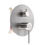 REA - Podomítková sprchová sada Foss Clif Nickel Brush + BOX REA-P5969