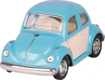 GOKI Volkswagen Brouk klasik (1967) na zpětné natažení - modrá