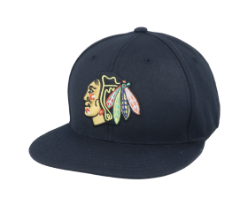 American Needle Pánská Kšiltovka Chicago Blackhawks 400 Series Black