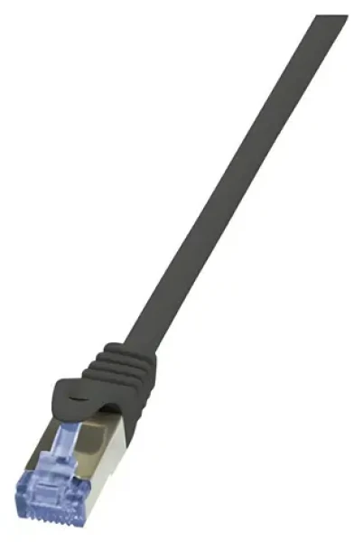 LogiLink Patch kabel černá / Patch kabel / CAT6A / S/FTP / RJ45 / 20 m / pozlacené konektory (CQ4113S)