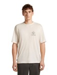 ICEBREAKER Mens Mer 150 Tech Lite SS Relax Tee Fern St, Ecru Hthr (vzorek) velikost: M