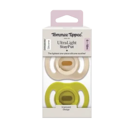 Tommee Tippee Silikonový Dudlík Ultra-light 6-18m, 2 ks - více barevných variant (433595)