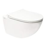WC závěsné SAT Infinitio včetně prkénka softclose, zadní odpad SATINF011RREXP SATINF011RREXP