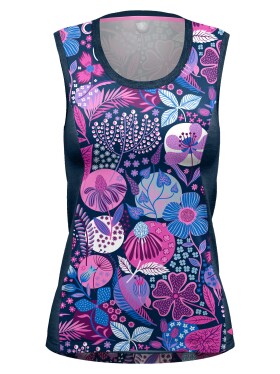 CRAZY Top Sirio Woman, Dardik Blue velikost: XS