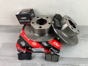 Brzdy kotouče a desky zadní AUDI A6 (C4,C5) 245mm - DACO