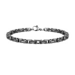 Pánský ocelový náramek Carlo Vintage - chirurgická ocel, 21 cm Vintage