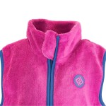 Vesta dívčí chlupatá se stojáčkem, Pidilidi, PD1140-07, fuchsia - 146 | 11let