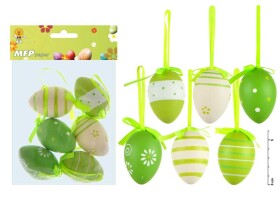 MFP MFP vajíčka plastová cm, Velikonoce, mix motivů, ks Motiv: Číslo