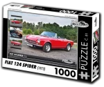 RETRO-AUTA Puzzle č. 81 Fiat 124 Spider (1973)