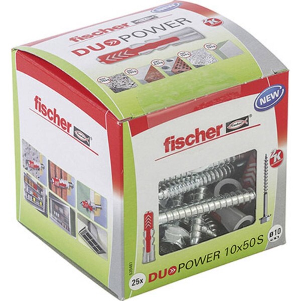 Fischer DUOPOWER 10x50 S LD 2komponentní hmoždinka 50 mm 10 mm 535461 25 ks