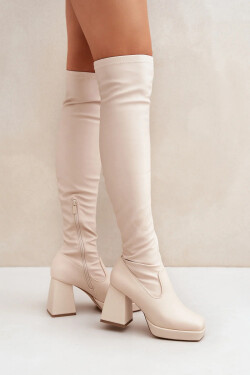 Kozačky na podpatku model 204664 Step in style 36