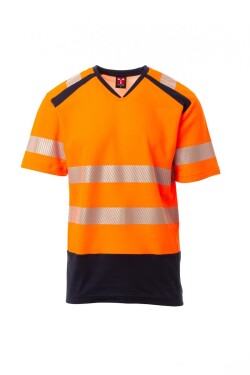 Reflexní pracovní tričko Payper WAY Barva: Oranžová Fluo/ N, Velikost: 4XL (S00538P118020114XL)