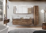 COMAD - Zrcadlová skříňka 80cm 2 dvířka SANTA FE OAK 5907611652466