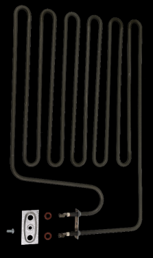 Topné těleso, spirála pro saunová kamna PO165, F16,5, F18, 3000W/230V CZSP-255L