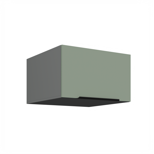 Horní skříňka Aria ANT 60 NAGU-36 1F Barva korpusu: Antracit, Barva dvířek: SA - Aquamarine AFM