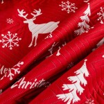 Vánoční deka se soby Šířka: 170 cm | Délka: 210 cm