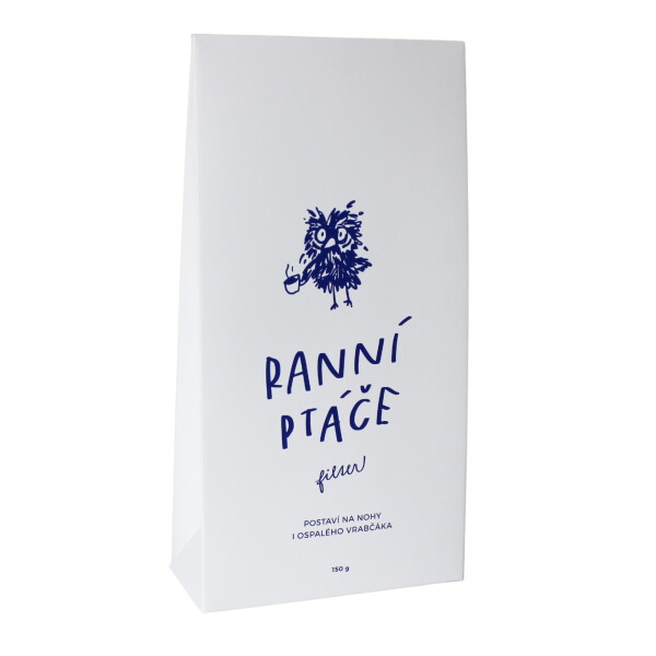 Bella Rose Výběrová káva Kolumbie Ranní ptáče – filtr 150 g, bílá barva, papír