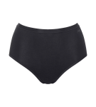 Dámské kalhotky GO Daily Cotton Highwaist - BLACK - černá 0004 - SLOGGI BLACK XL