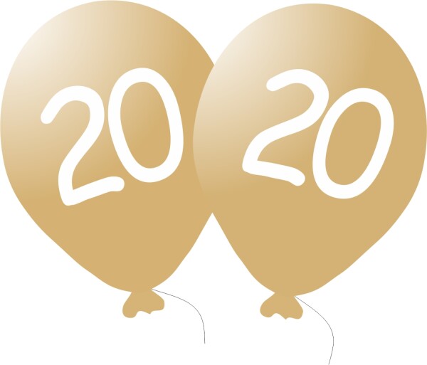 Balónek 20. narozeniny zlatý metalický Balonky.cz Balónek 20. narozeniny zlatý metalický Balonky.cz