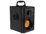 Media-Tech BOOMBOX černá / bezdrátový reproduktor / RMS 15W + subwoofer PMPO 600W / BT 2.1 + EDR / FM Radio / microSD (MT3145)