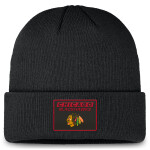 Fanatics Pánská zimní čepice Chicago Blackhawks NHL Authentic Pro Rink Prime Cuffed Beanie