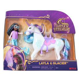 Unicorn Academy figurky Layla a Glacier 11 cm - Spin Master Unicorn Academy