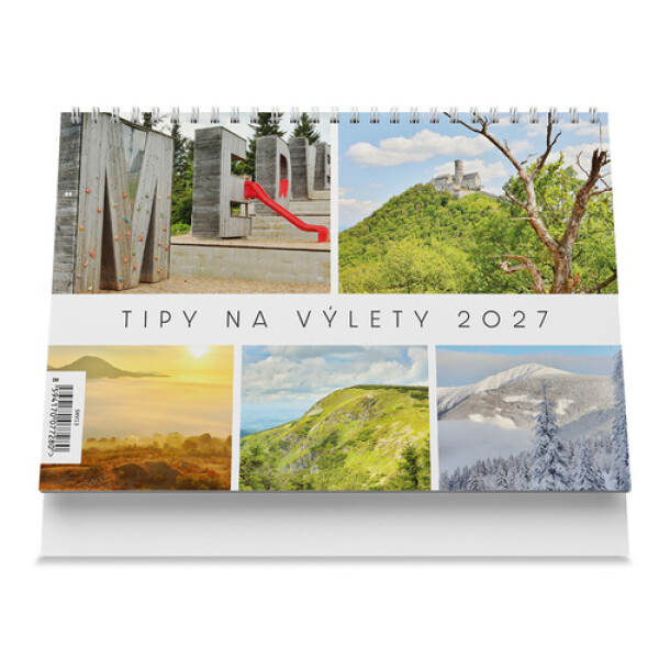 Tipy na výlety 2027 - Stolní kalendář